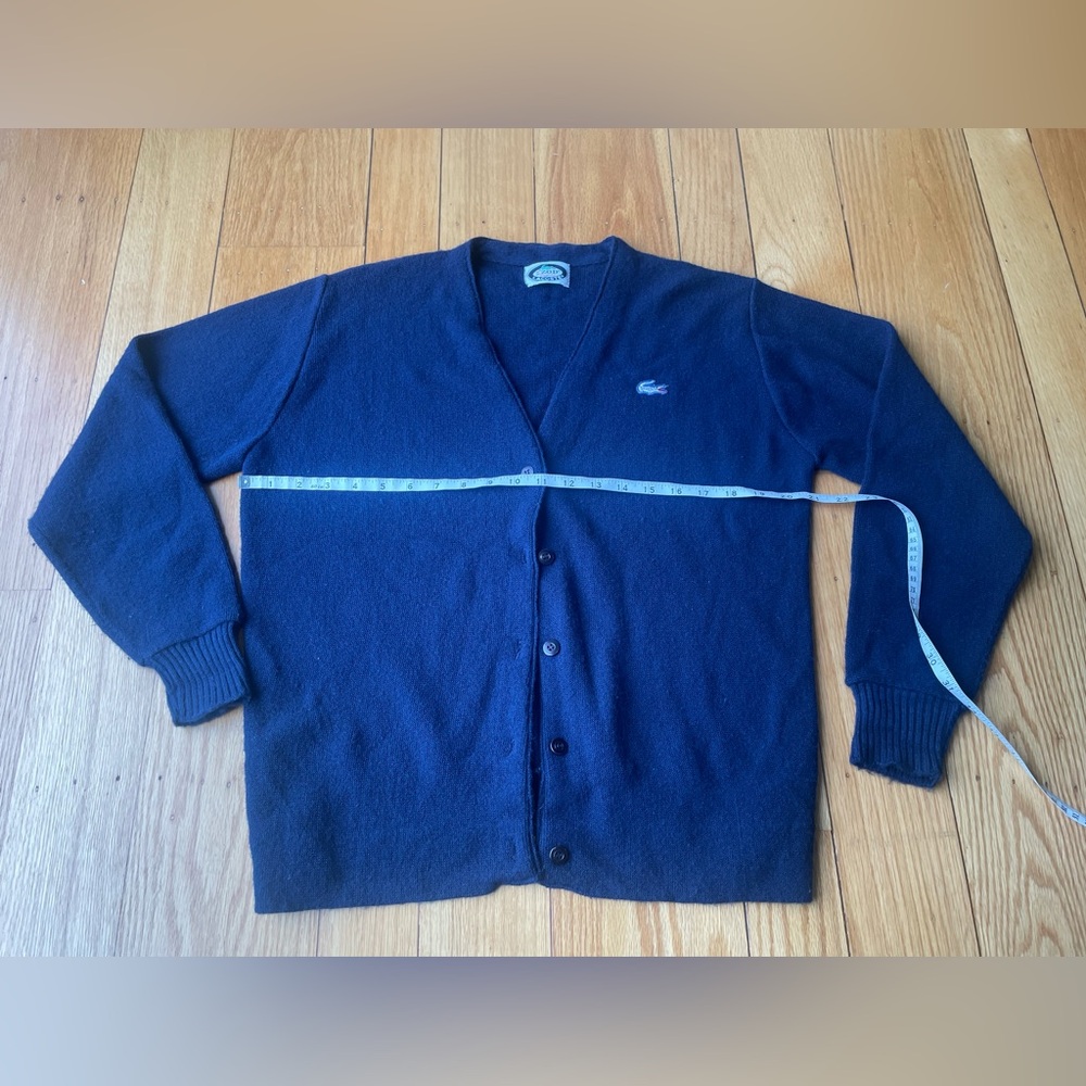 Lacoste Deep Blue Knit Cardigan
